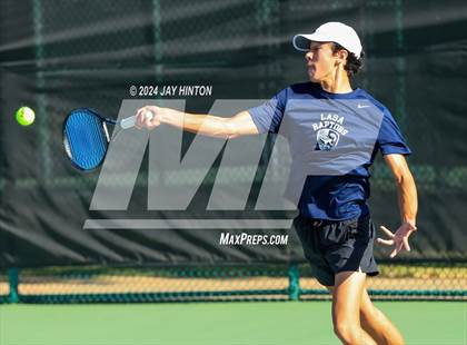 Thumbnail 1 in Centennial vs Liberal Arts & Science Academy (UIL 5A Tennis Semifinals) photogallery.