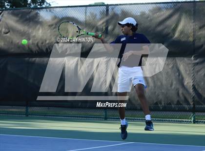 Thumbnail 3 in Centennial vs Liberal Arts & Science Academy (UIL 5A Tennis Semifinals) photogallery.