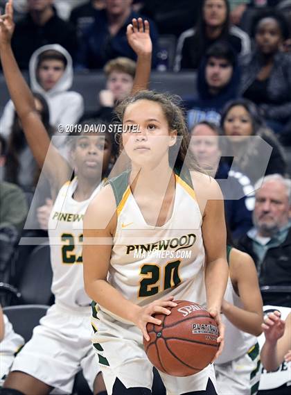 Thumbnail 1 in Sierra Canyon vs. Pinewood (CIF State Open Div. Final) photogallery.
