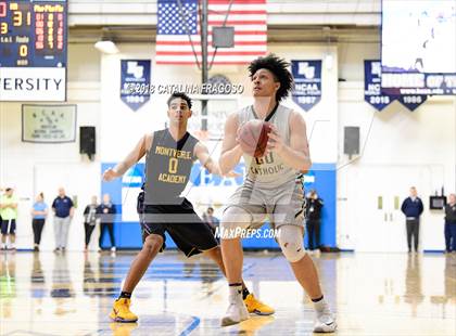 Thumbnail 1 in Montverde Academy vs. Roselle Catholic (Metro Classic) photogallery.