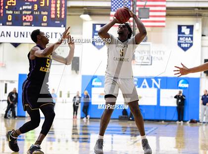 Thumbnail 3 in Montverde Academy vs. Roselle Catholic (Metro Classic) photogallery.