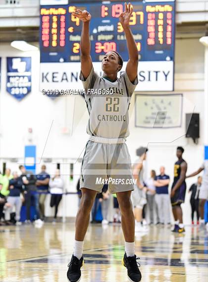 Thumbnail 1 in Montverde Academy vs. Roselle Catholic (Metro Classic) photogallery.
