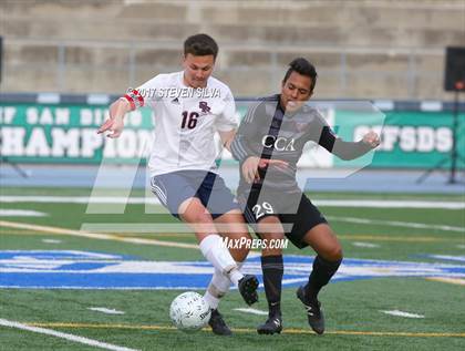 Thumbnail 1 in Scripps Ranch vs. Canyon Crest Academy (CIF SDS D1 Final) photogallery.