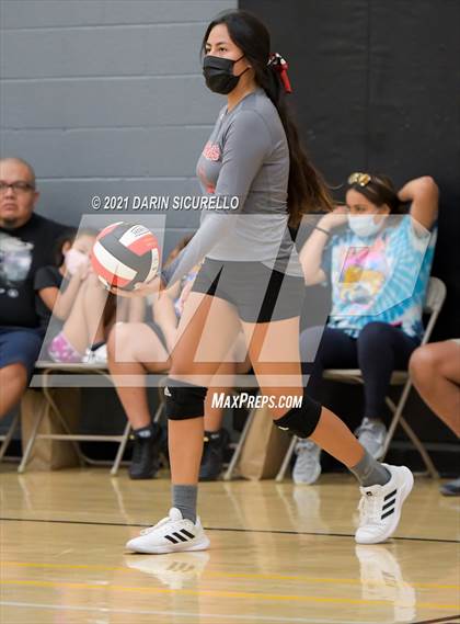 Thumbnail 1 in Alchesay vs  St. Michael (EPIC Tournament Chandler Prep Invite) photogallery.