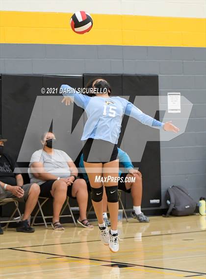 Thumbnail 2 in Alchesay vs  St. Michael (EPIC Tournament Chandler Prep Invite) photogallery.