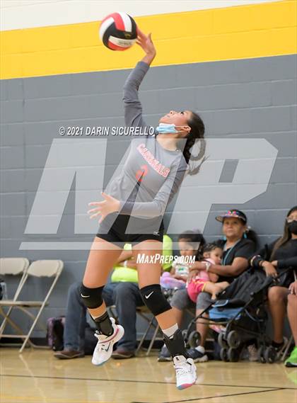 Thumbnail 1 in Alchesay vs  St. Michael (EPIC Tournament Chandler Prep Invite) photogallery.