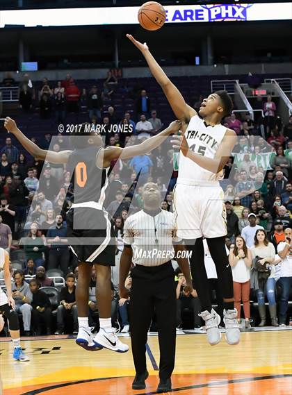 Thumbnail 1 in Tri-City Christian Academy vs Skyline Prep (CAA D3 Final)  photogallery.