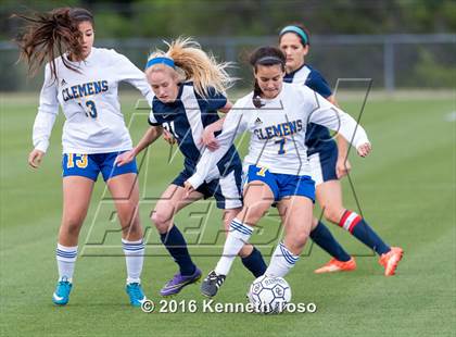 Thumbnail 3 in O'Connor vs. Clemens (UIL Area Playoff) photogallery.