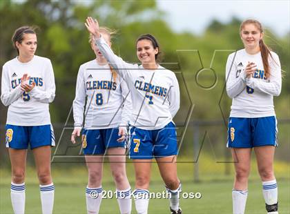 Thumbnail 1 in O'Connor vs. Clemens (UIL Area Playoff) photogallery.