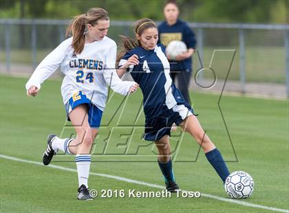 Thumbnail 2 in O'Connor vs. Clemens (UIL Area Playoff) photogallery.