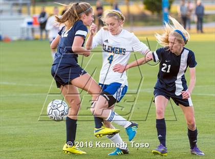 Thumbnail 3 in O'Connor vs. Clemens (UIL Area Playoff) photogallery.