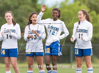 Thumbnail 2 in O'Connor vs. Clemens (UIL Area Playoff) photogallery.