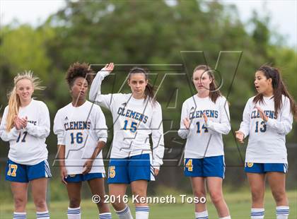 Thumbnail 1 in O'Connor vs. Clemens (UIL Area Playoff) photogallery.