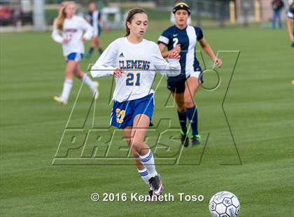 Thumbnail 3 in O'Connor vs. Clemens (UIL Area Playoff) photogallery.