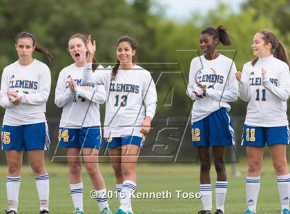 Thumbnail 3 in O'Connor vs. Clemens (UIL Area Playoff) photogallery.