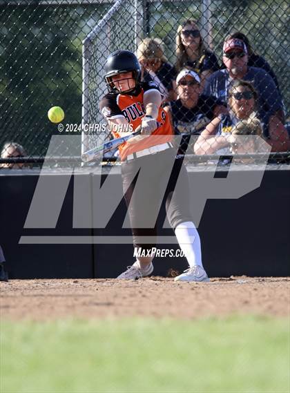 Thumbnail 3 in Marion vs Waterloo (IHSA, 3A, Sectional Semifinal) photogallery.