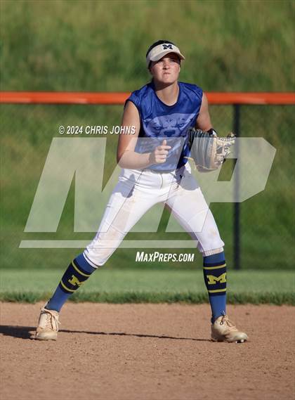 Thumbnail 2 in Marion vs Waterloo (IHSA, 3A, Sectional Semifinal) photogallery.
