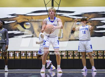 Thumbnail 1 in Dallas Christian vs. Kaufman (Kaufman Holiday Tournament) photogallery.