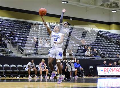Thumbnail 1 in Dallas Christian vs. Kaufman (Kaufman Holiday Tournament) photogallery.