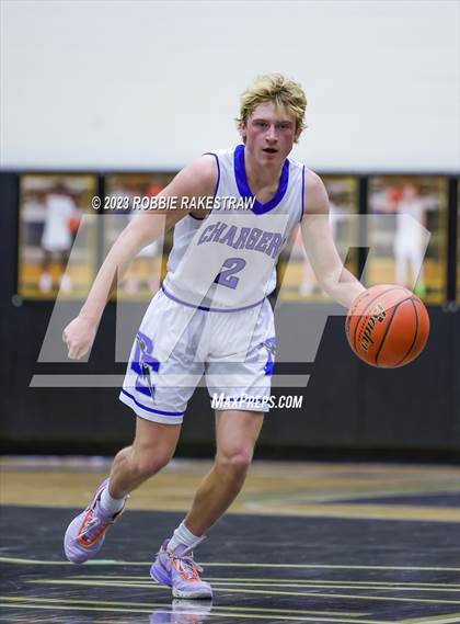 Thumbnail 1 in Dallas Christian vs. Kaufman (Kaufman Holiday Tournament) photogallery.