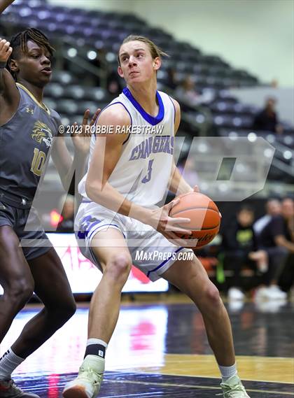 Thumbnail 2 in Dallas Christian vs. Kaufman (Kaufman Holiday Tournament) photogallery.