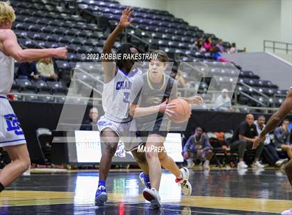 Thumbnail 1 in Dallas Christian vs. Kaufman (Kaufman Holiday Tournament) photogallery.