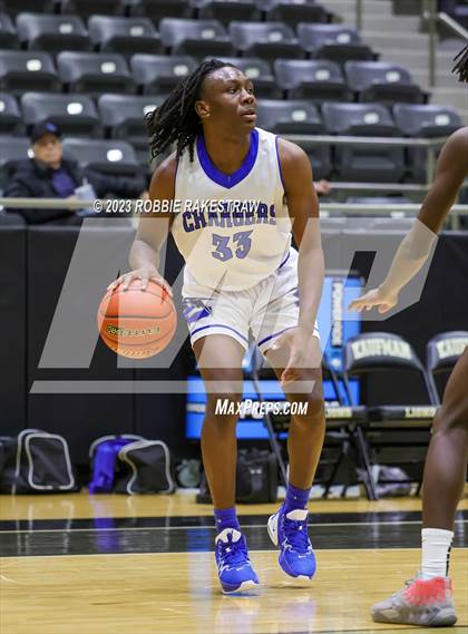 Thumbnail 3 in Dallas Christian vs. Kaufman (Kaufman Holiday Tournament) photogallery.