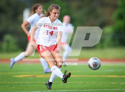 Thumbnail 3 in Rochester vs. Athens (MHSAA Division I Regional Final) photogallery.