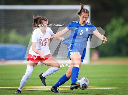Thumbnail 1 in Rochester vs. Athens (MHSAA Division I Regional Final) photogallery.