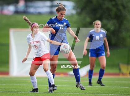 Thumbnail 2 in Rochester vs. Athens (MHSAA Division I Regional Final) photogallery.