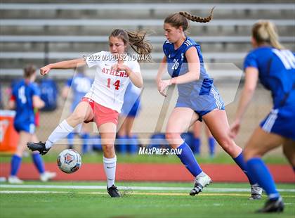 Thumbnail 2 in Rochester vs. Athens (MHSAA Division I Regional Final) photogallery.