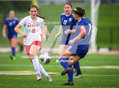 Thumbnail 1 in Rochester vs. Athens (MHSAA Division I Regional Final) photogallery.