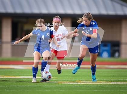 Thumbnail 2 in Rochester vs. Athens (MHSAA Division I Regional Final) photogallery.