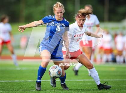 Thumbnail 3 in Rochester vs. Athens (MHSAA Division I Regional Final) photogallery.
