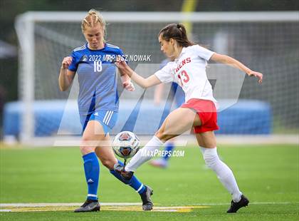 Thumbnail 1 in Rochester vs. Athens (MHSAA Division I Regional Final) photogallery.