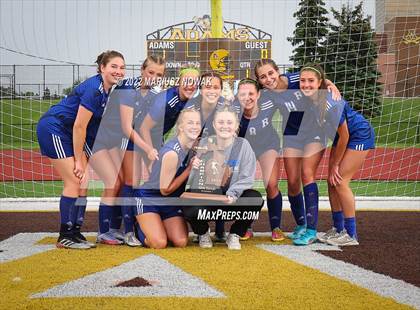 Thumbnail 2 in Rochester vs. Athens (MHSAA Division I Regional Final) photogallery.