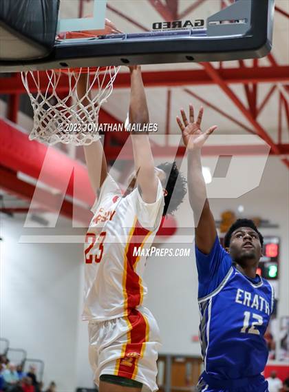 Thumbnail 2 in Erath vs. Brusly (LHSAA Div II Non-Select Bi-District) photogallery.