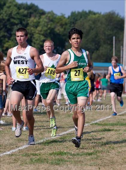 Thumbnail 3 in Galesburg Cross Country Invitational photogallery.