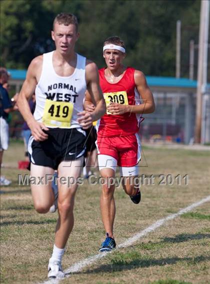 Thumbnail 2 in Galesburg Cross Country Invitational photogallery.
