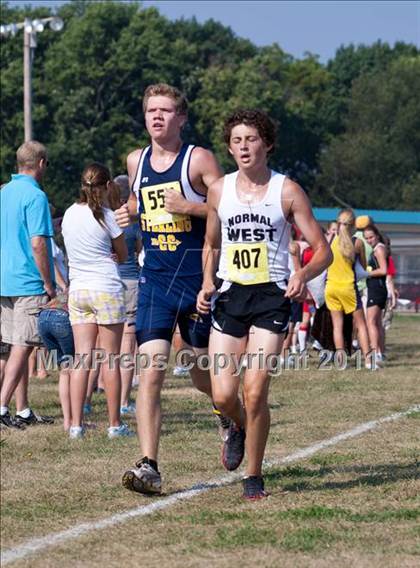Thumbnail 2 in Galesburg Cross Country Invitational photogallery.