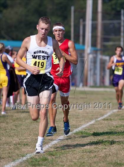 Thumbnail 1 in Galesburg Cross Country Invitational photogallery.