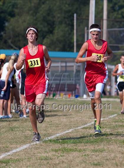 Thumbnail 2 in Galesburg Cross Country Invitational photogallery.