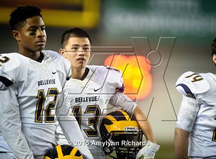 Thumbnail 3 in Bellevue vs Bishop Blanchard (WIAA 3A Semifinal) photogallery.