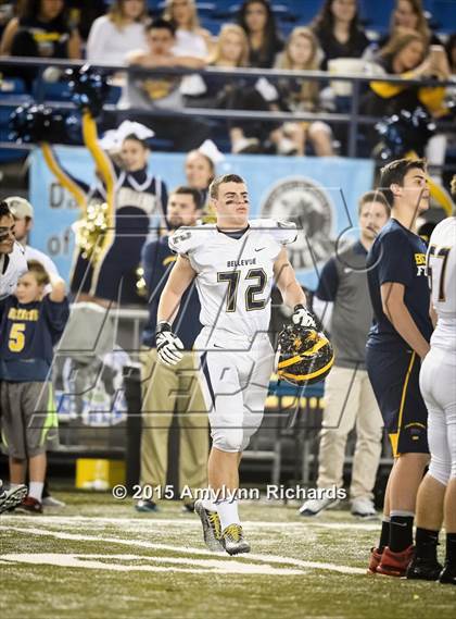 Thumbnail 2 in Bellevue vs Bishop Blanchard (WIAA 3A Semifinal) photogallery.