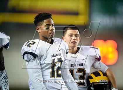 Thumbnail 2 in Bellevue vs Bishop Blanchard (WIAA 3A Semifinal) photogallery.
