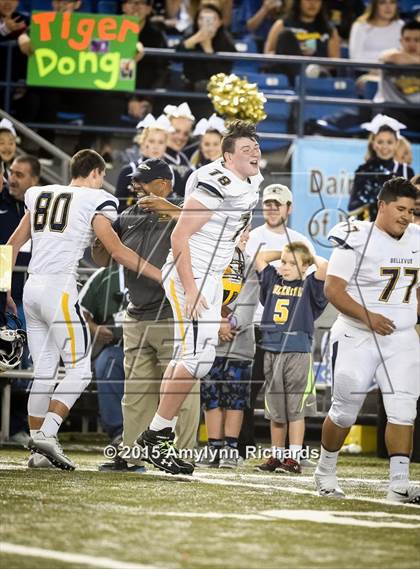 Thumbnail 2 in Bellevue vs Bishop Blanchard (WIAA 3A Semifinal) photogallery.