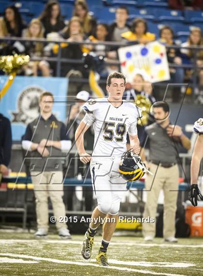Thumbnail 1 in Bellevue vs Bishop Blanchard (WIAA 3A Semifinal) photogallery.
