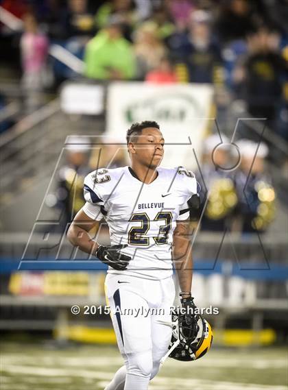 Thumbnail 3 in Bellevue vs Bishop Blanchard (WIAA 3A Semifinal) photogallery.