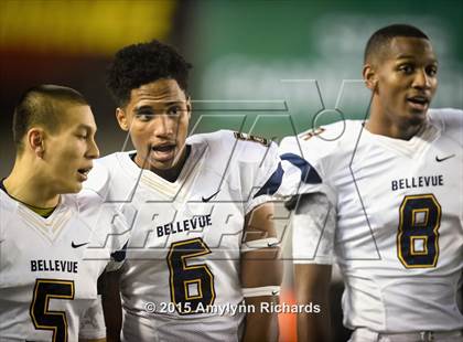 Thumbnail 3 in Bellevue vs Bishop Blanchard (WIAA 3A Semifinal) photogallery.