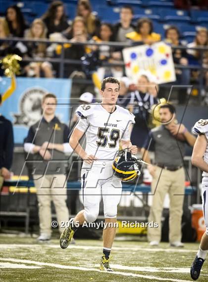 Thumbnail 3 in Bellevue vs Bishop Blanchard (WIAA 3A Semifinal) photogallery.